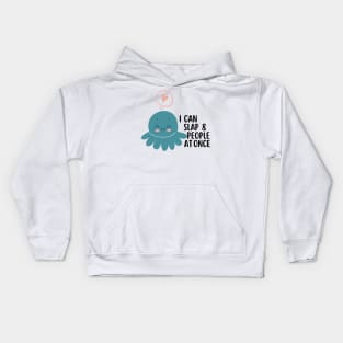 Funny Slapping Octopus Kids Hoodie